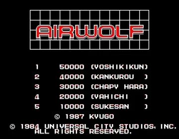 Sky Wolf (set 1)-MAME 2003